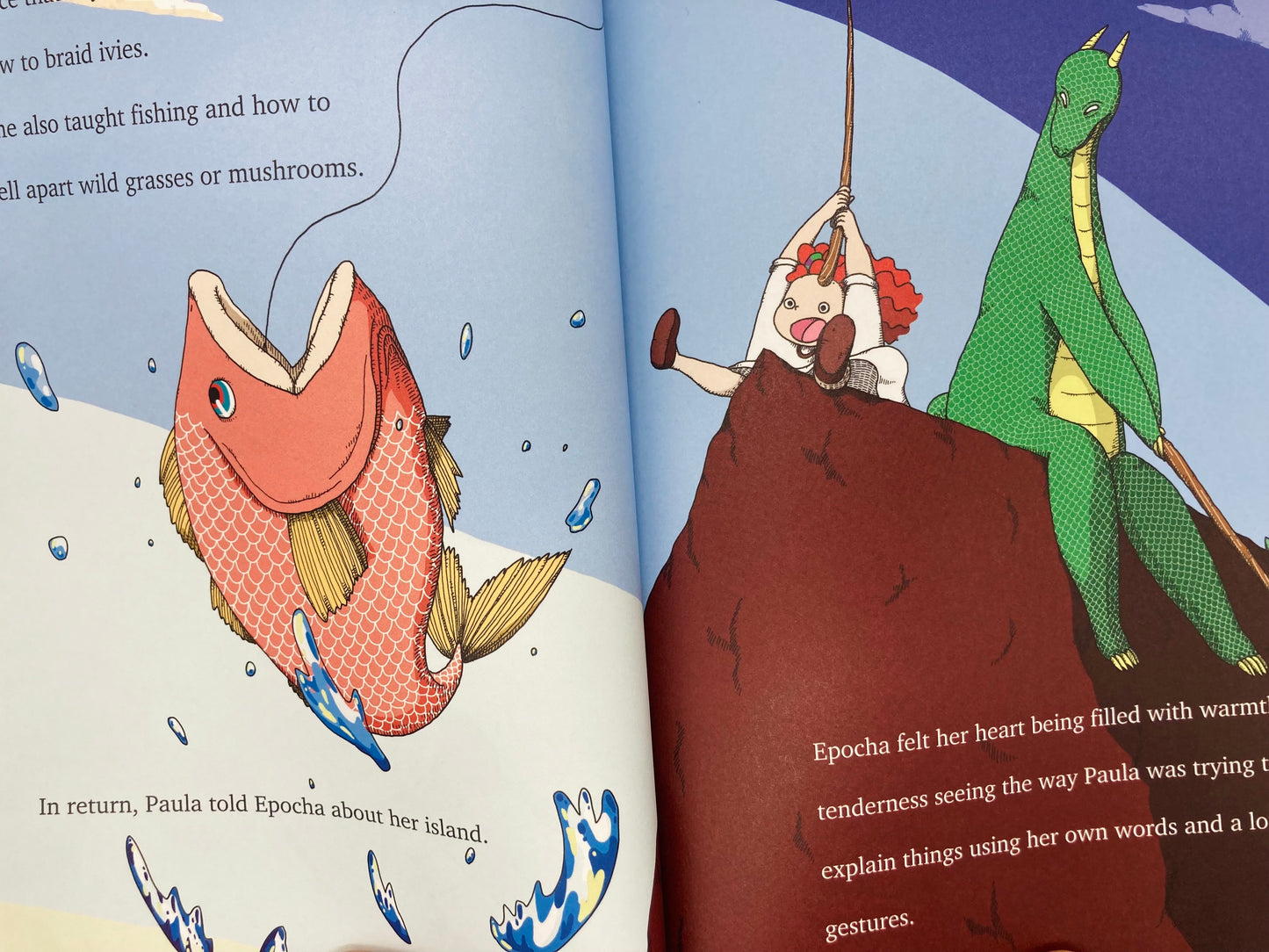 Picture book "Dragon Epocha and the Vow of Fire" (Series Ep.5)