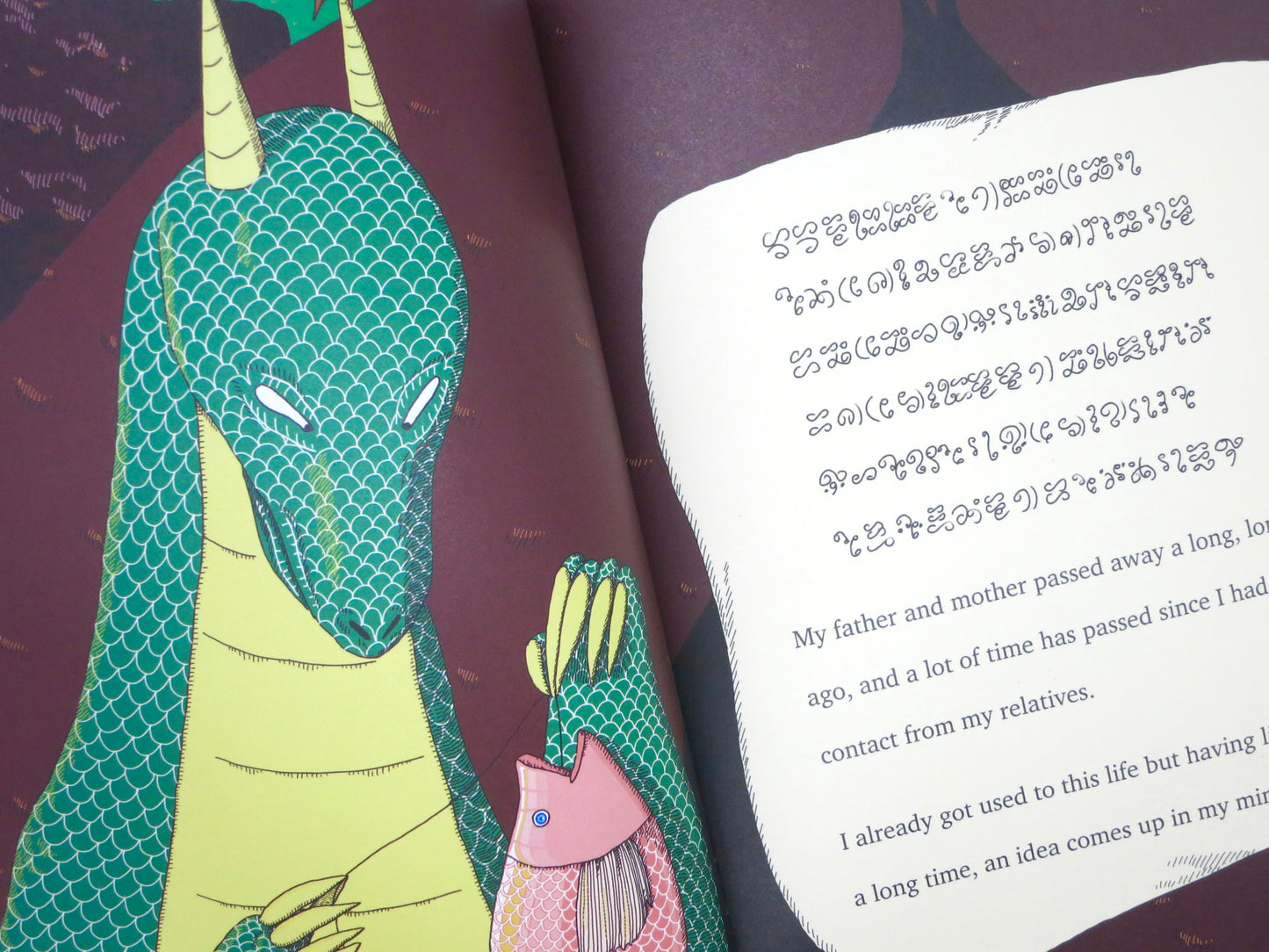 Picture book "Dragon Epocha and the Letter That Started It All" (Series Ep.1)