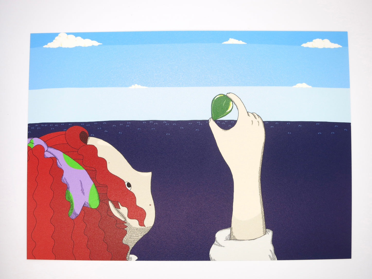 絵本イラスト「宝もの」