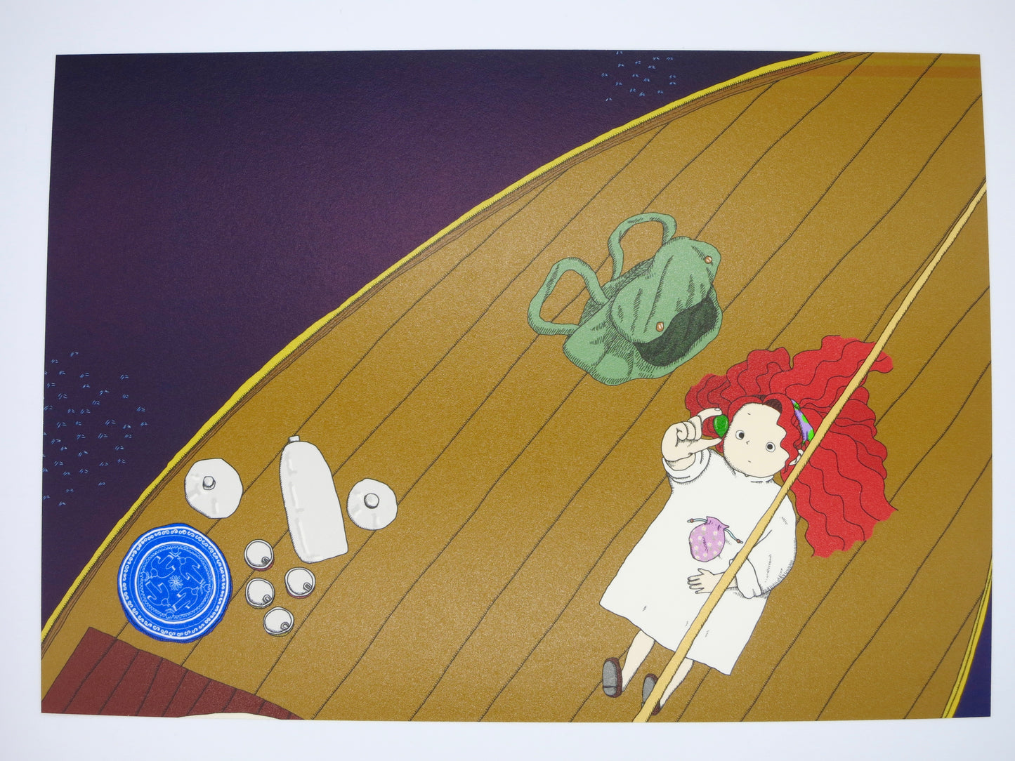 絵本イラスト「高鳴る胸」