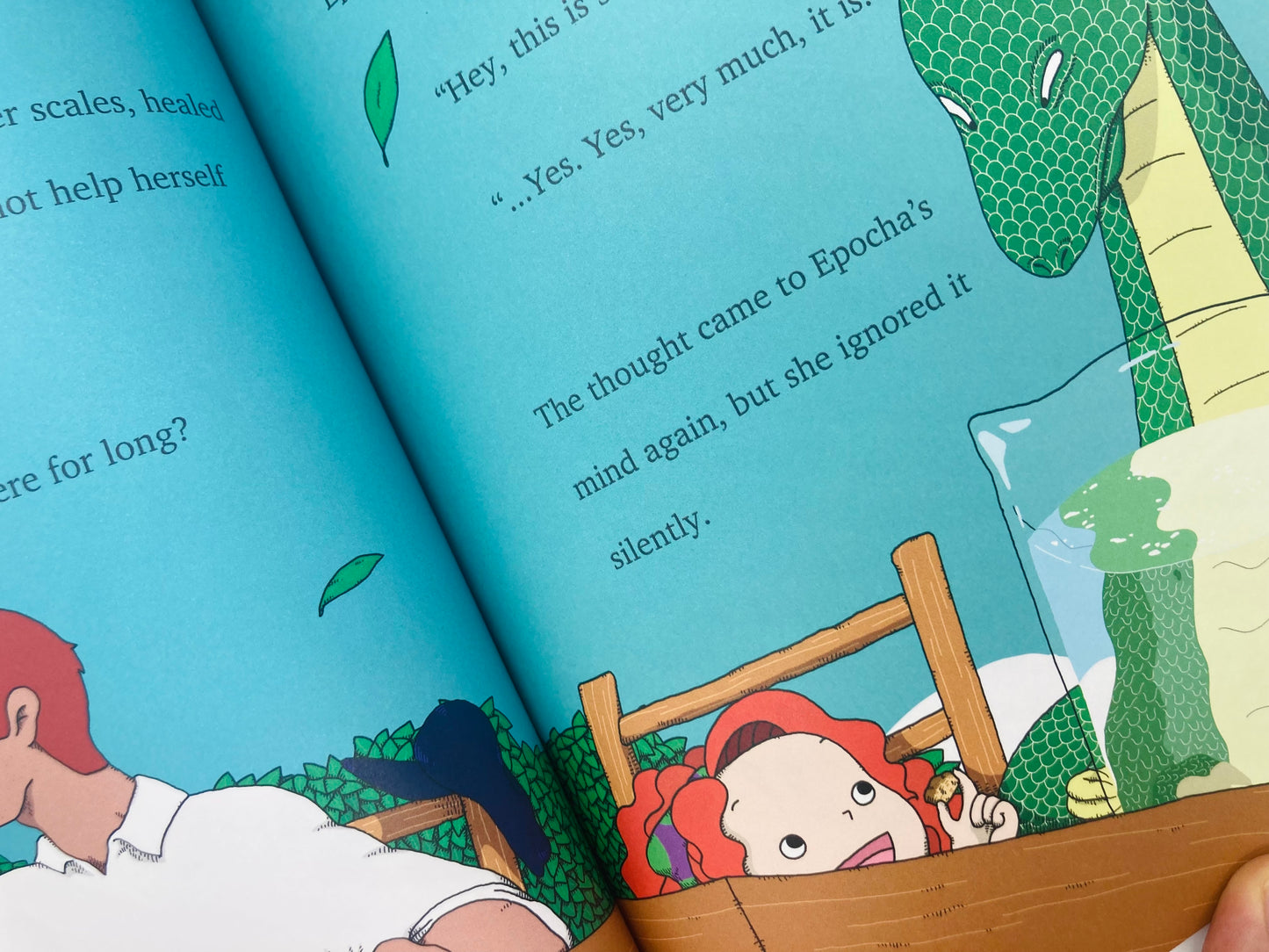 Picture book "Dragon Epocha and Opening the Way" (Series Ep.6)